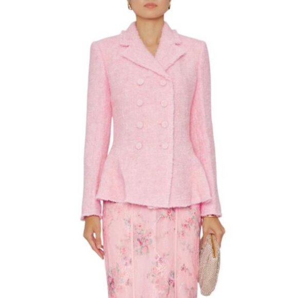 NEW LOVESHACKFANCY morrow jacket in heavenly pink Size XS/S - Picture 5 of 13